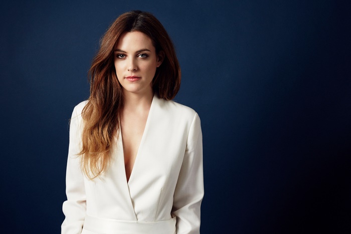 Riley Keough in White Blazer