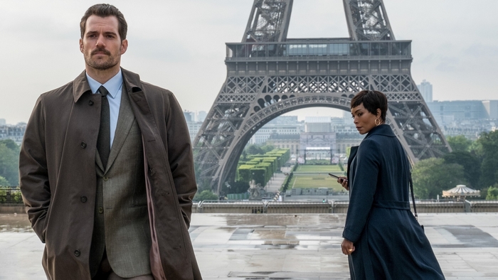 Henry Cavill and Angela Bassett in Paris