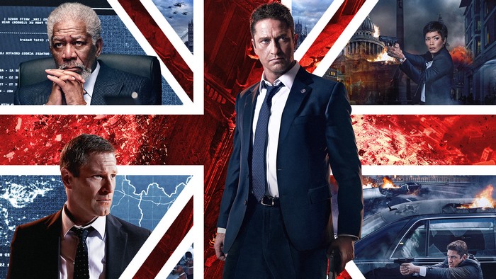 Olympus Has Fallen Poster with Gerard Butler