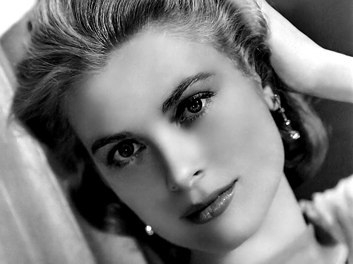 Grace Kelly close-up portrait