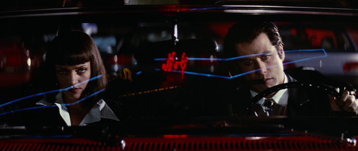 John Travolta and Uma Thurman in Pulp Fiction