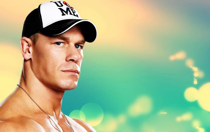 John Cena wearing a "U Can't C Me" hat