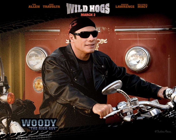 John Travolta in Wild Hogs