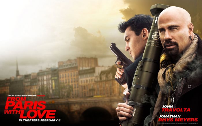 From Paris with Love John Travolta Jonathan Rhys Meyers