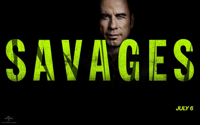 Savages movie poster with John Travolta