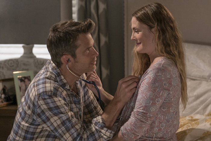 Timothy Olyphant and Drew Barrymore