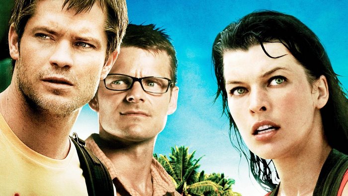 Timothy Olyphant and Milla Jovovich in A Perfect Getaway
