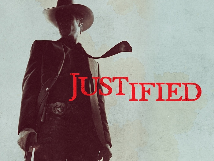 Justified Poster with Timothy Olyphant