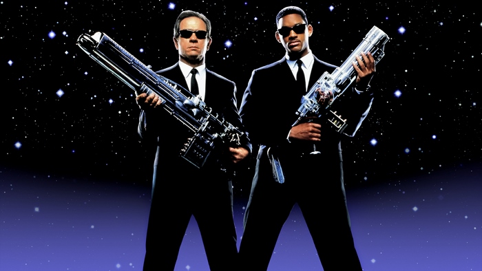 Tommy Lee Jones and Will Smith in Men in Black