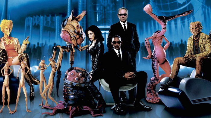 Men in Black characters and aliens