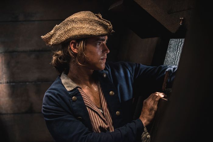 Brenton Thwaites as a pirate