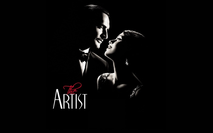 The Artist movie poster with Jean Dujardin
