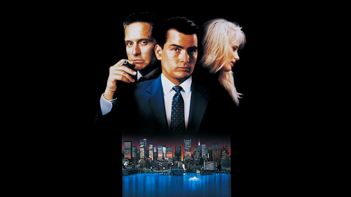 Gordon Gekko and Bud Fox from Wall Street