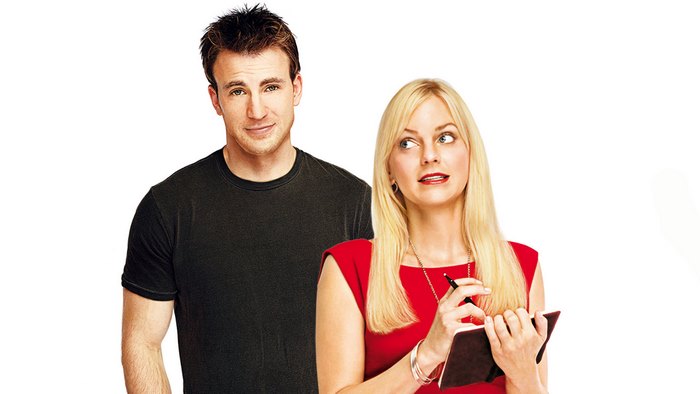 Chris Evans and Anna Faris