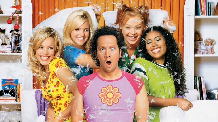 The Hot Chick Anna Faris and friends pillow fight