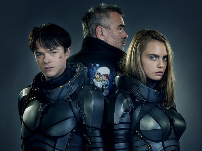 Dane DeHaan and Cara Delevingne in Valerian
