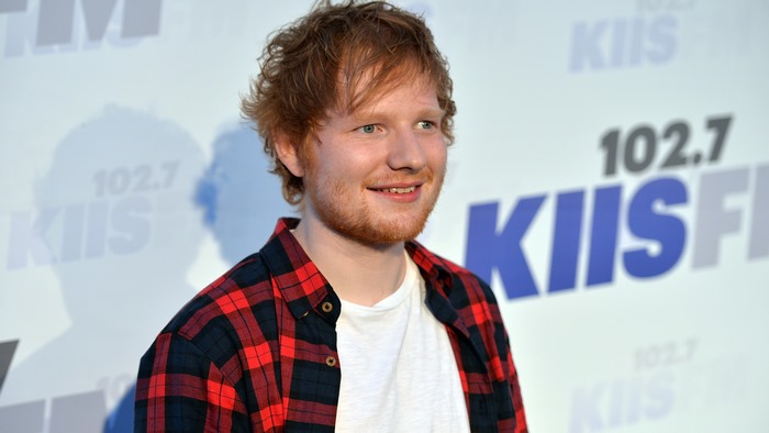 Ed Sheeran at KIIS FM