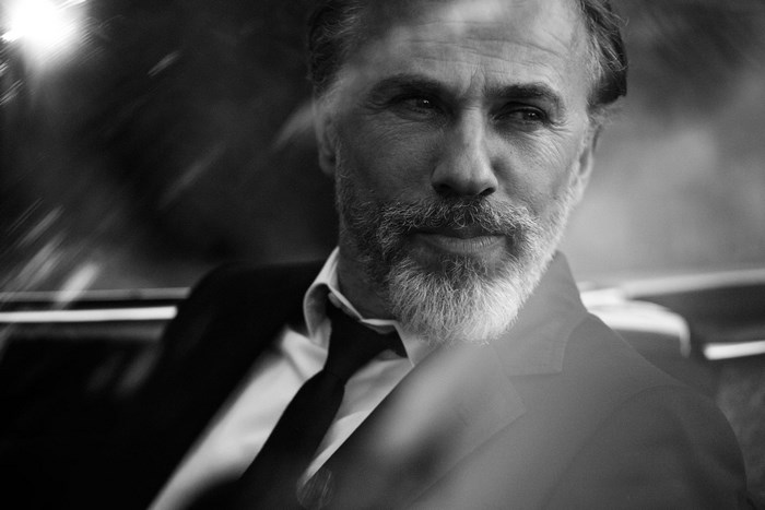 Christoph Waltz in Black and White