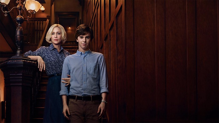Norma and Norman Bates from Bates Motel