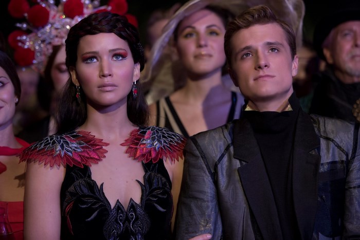 Katniss Everdeen and Peeta Mellark from The Hunger Games