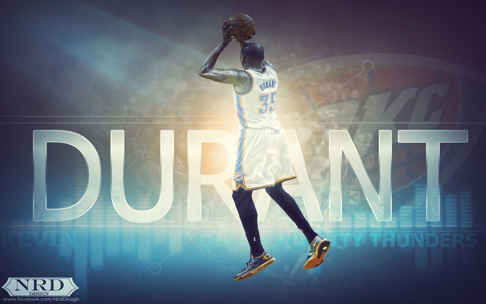 Kevin Durant of the Oklahoma City Thunder