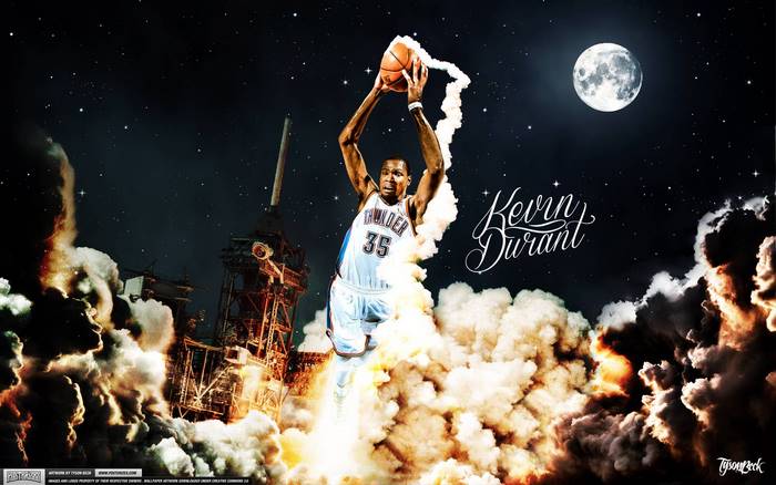Kevin Durant from Oklahoma City Thunder