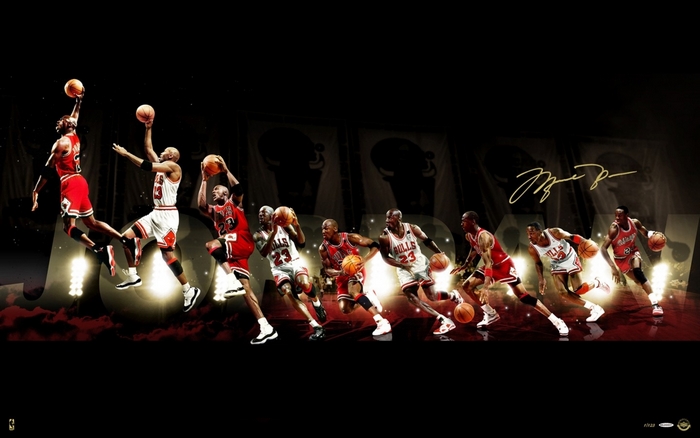Michael Jordan Chicago Bulls montage