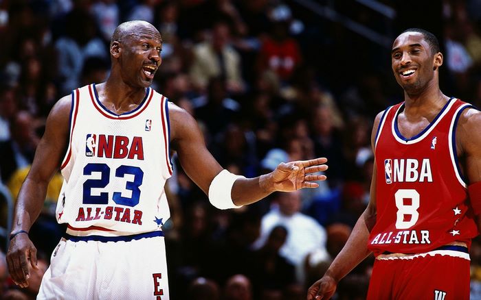 Michael Jordan and Kobe Bryant NBA All-Star Game