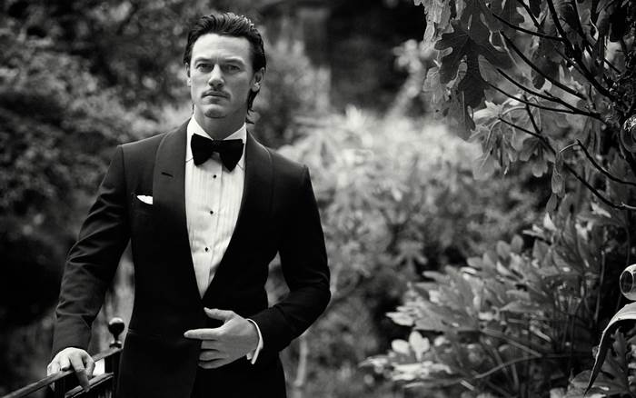 Luke Evans in a Tuxedo