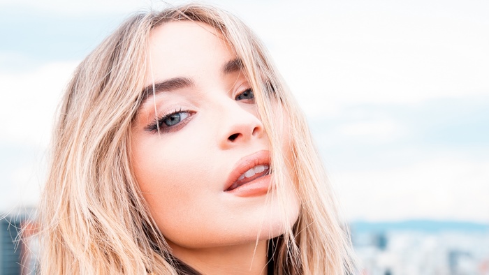 Sabrina Carpenter close-up portrait