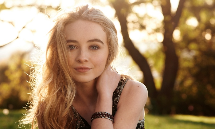 Sabrina Carpenter in Golden Hour Sunlight