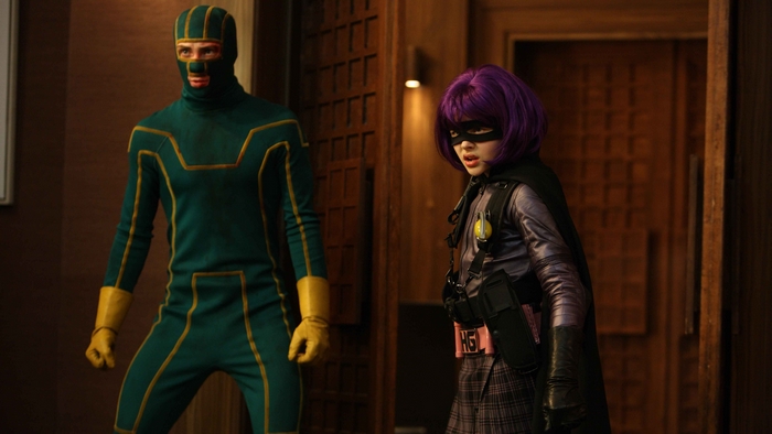 Kick-Ass and Hit-Girl from Kick-Ass
