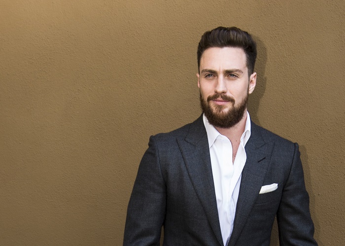 Aaron Taylor-Johnson in a suit