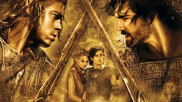 Troy movie poster with Eric Bana
