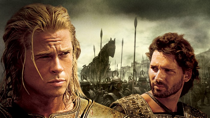 Achilles and Hector from Troy