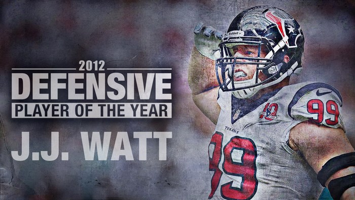 J.J. Watt 2012 Defensive Player of the Year