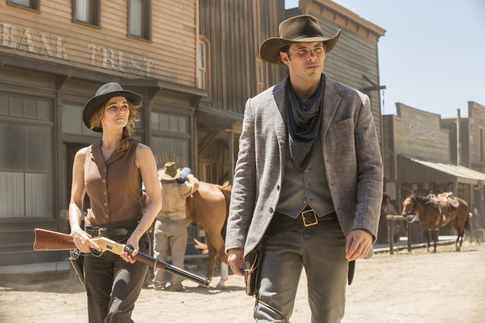 James Marsden in Western Town