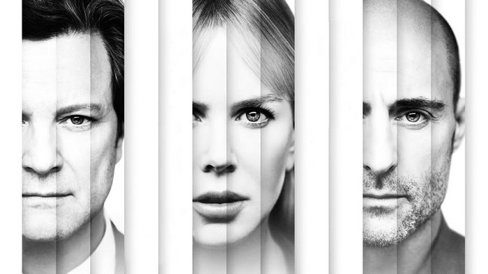 Mark Strong and two other actors