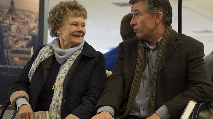 Judi Dench and Steve Coogan in Philomena