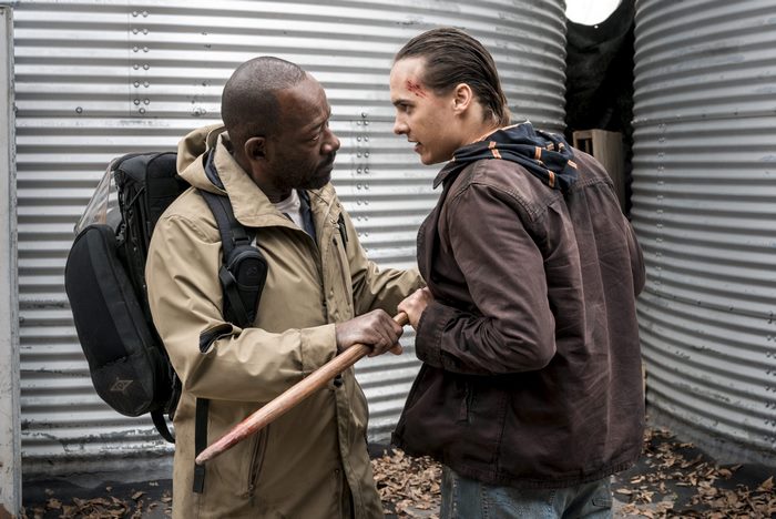 Morgan and Nick from Fear the Walking Dead