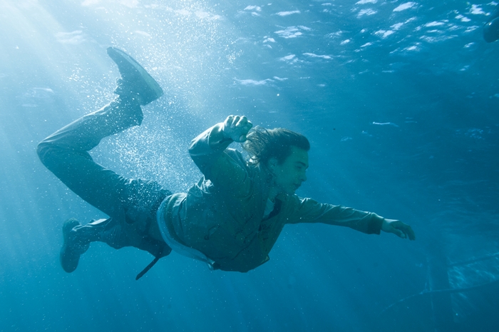 Nick Clark underwater