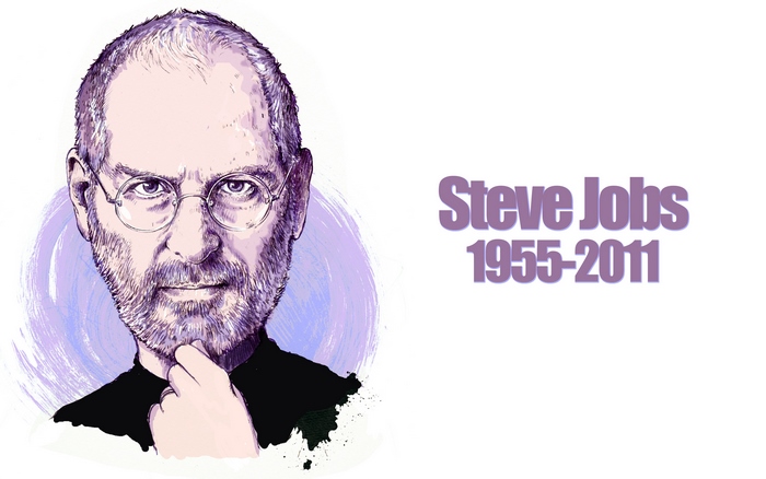 Steve Jobs 1955-2011 portrait