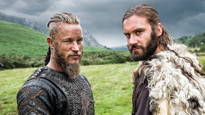 Ragnar Lothbrok and Rollo from Vikings