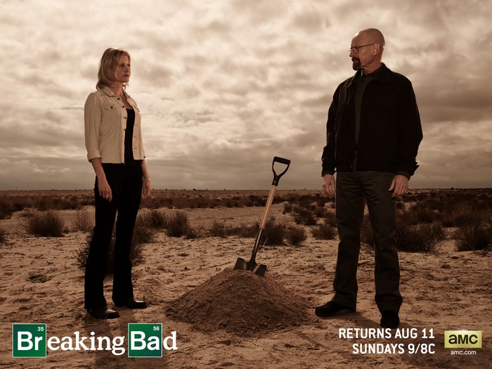 Anna Gunn and Bryan Cranston from Breaking Bad