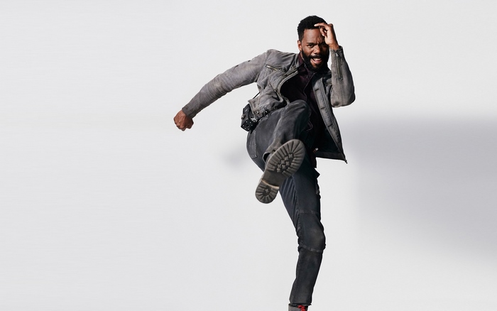 Colman Domingo in action pose