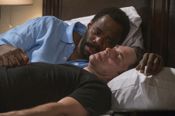 Colman Domingo in bed