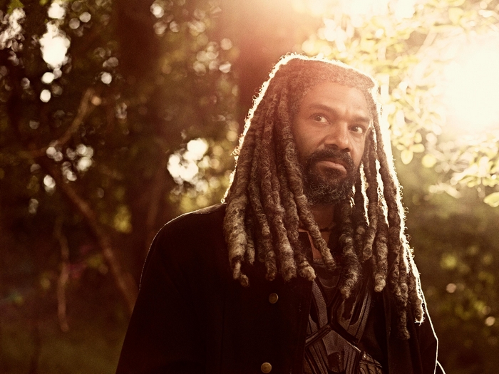 Khary Payton with dreadlocks