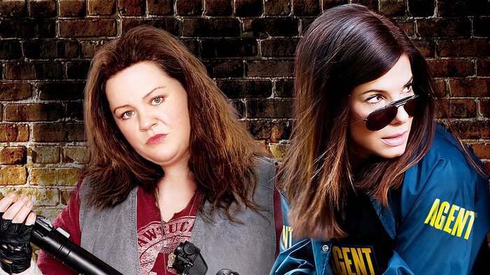 Melissa McCarthy and Sandra Bullock in The Heat