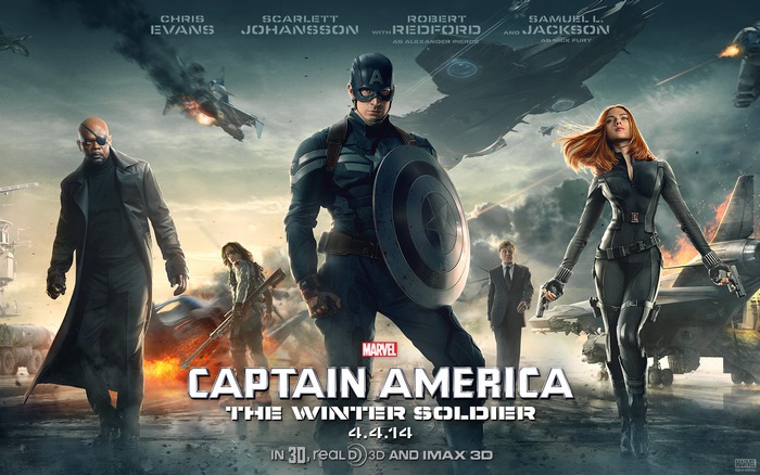 Captain America: The Winter Soldier Movie Poster