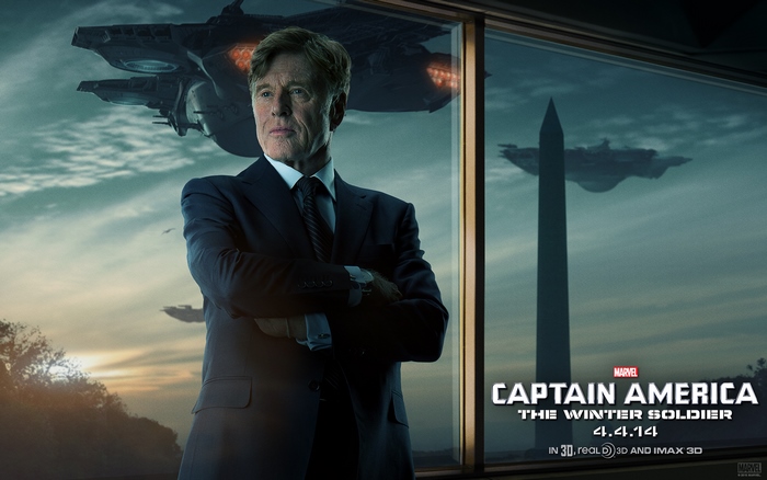 Robert Redford in Captain America: The Winter Soldier